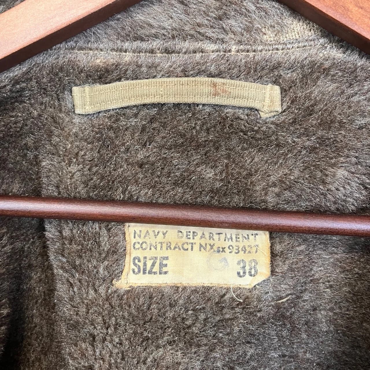 40s US NAVY N-1 Deck Jacket 38 7