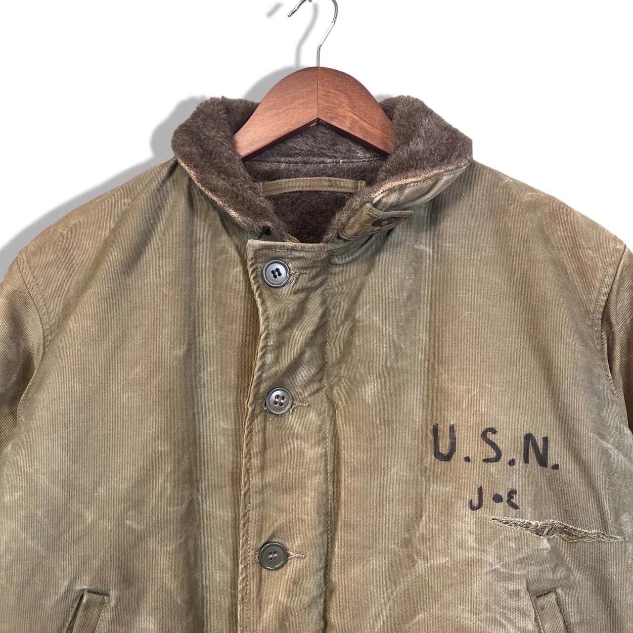 40s US NAVY N-1 Deck Jacket 38 3
